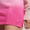 Superdry ESSENTIAL DIP DYE - Mini Skirt - Hot Pink Pale Pink
