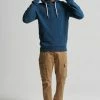 Superdry VINTAGE CL CLASSIC - Hoodie - Pilot Mid Blue