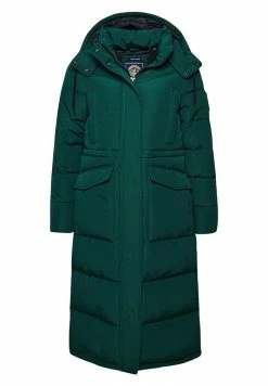 Superdry EVEREST LONGLINE PUFFER - Winter Coat - Enamel Green -Superdry Shop c4557b71a04c4741ad898b6954dea646