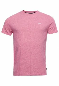 Superdry Basic T-shirt - Mid Pink Grit -Superdry Shop c4aec7b601b34fbc80933917d1d0bbff