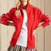 Superdry Code Oversized Tape - Training Jacket - Risk Red