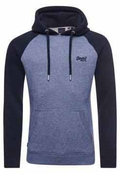 Superdry VINTAGE - Hoodie - Tois Blue Marl Eclipse Navy -Superdry Shop c4dcc9ef92c14f24bc52fbe3ef04b4bb