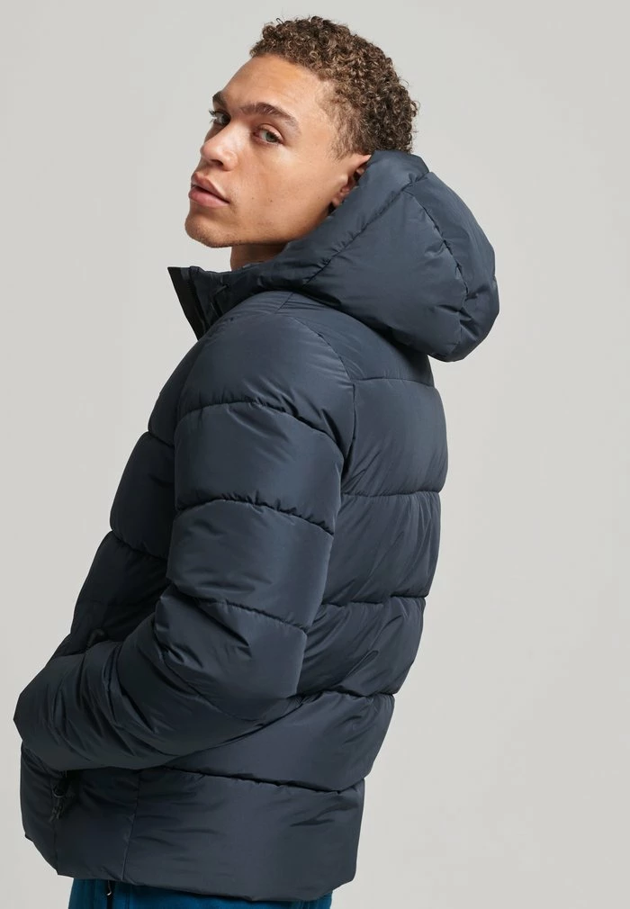 Superdry Winter Jacket - Eclipse Navy 3 Superdry Winter Jacket - Eclipse Navy - Image 3
