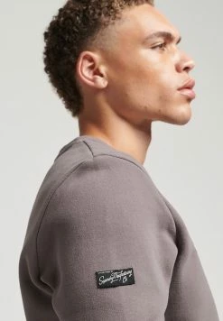 Superdry CORPORATION LOGO WORK - Sweatshirt - Rock -Superdry Shop c54983d902244323b891258e510ed831