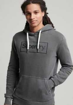 Superdry Hoodie - Vintage Black