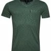 Superdry POCKET V-NECK - Basic T-shirt - Laurel Khaki