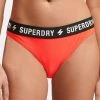 Superdry Bikini Bottoms - Hyper Fire Coral