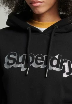 Superdry VINTAGE CORE LOGO METALLIC - Hoodie - Black 6 Superdry VINTAGE CORE LOGO METALLIC - Hoodie - Black -Superdry Shop c5bdbc1f667b4cb4a9a5d5cd7dd00159