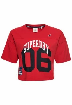 Superdry Print T-shirt - Risk Red -Superdry Shop c6058c018dc546a8b8b1a283f819cf12