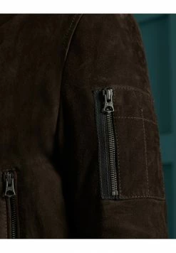 Superdry Leather Jacket - Dark Brown 6 Superdry Leather Jacket - Dark Brown -Superdry Shop c614d0f849004e94b983050e3c6fc010