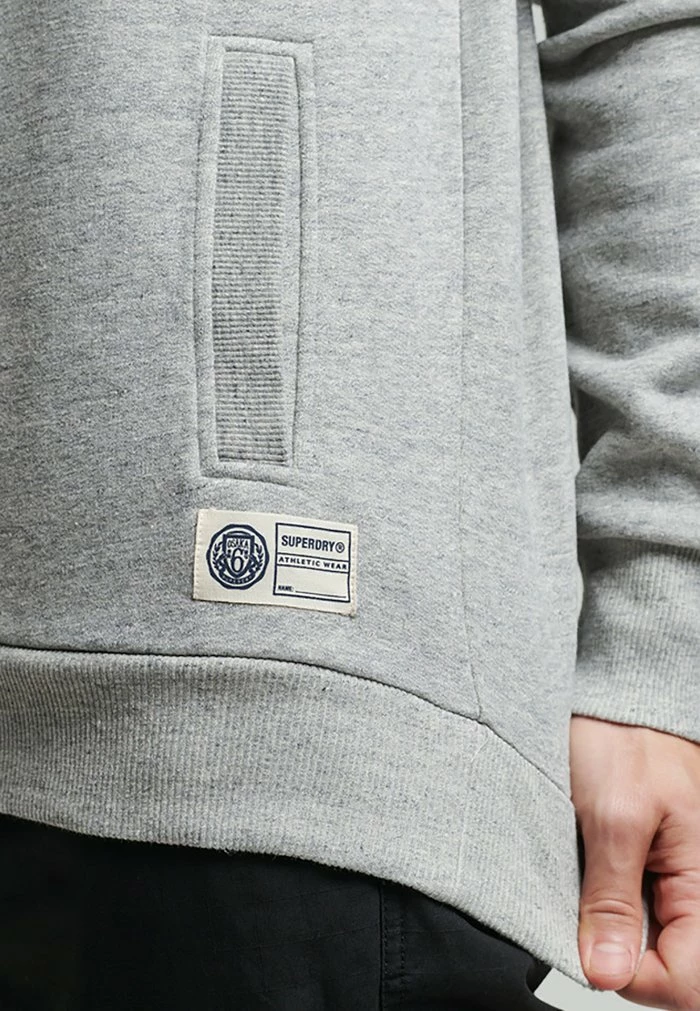 Superdry VINTAGE ATHLETIC - Sweatshirt - Athletic Grey Marl 4 Superdry VINTAGE ATHLETIC - Sweatshirt - Athletic Grey Marl - Image 4