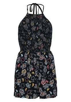 Superdry VINTAGE SMOCKED - Jumpsuit - Olivia Paisley Black -Superdry Shop c66c0faf34b54ee181dcfe1865fb6df1
