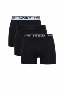Superdry 3 PACK MIT ELASTISCHEM - Pants - Schwarz -Superdry Shop c67bd3ef4bbc42889155185b13e83de2