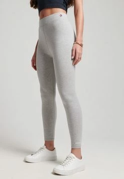 Superdry Leggings - Trousers - Grey Marl