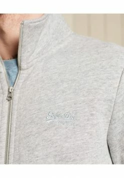 Superdry Zip-up Sweatshirt - Athletic Grey Marl -Superdry Shop c68f24a433aa46fa85a9e9291bc5944a