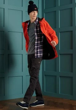 Superdry HERITAGE - Shirt - Heritage Navy Check