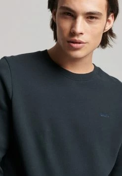 Superdry VINTAGE LOGO CREW - Sweatshirt - Eclipse Navy -Superdry Shop c6d7e2cc901a41afa2d7c1950c213e9d