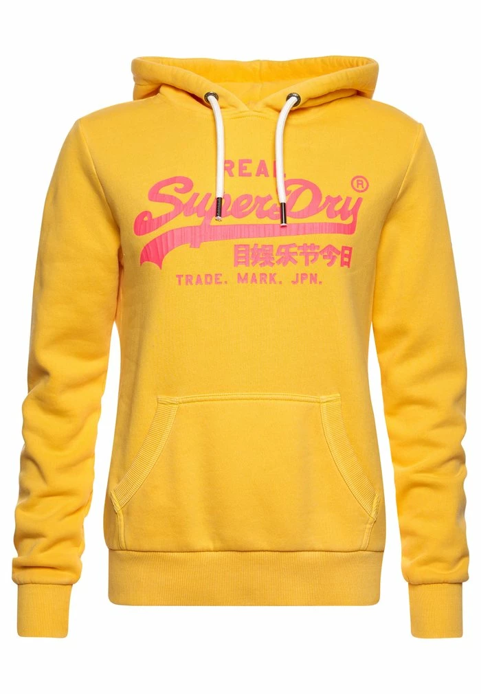 Superdry AMERICAN CLASSICS - Sweatshirt - Pigment Yellow 5 Superdry AMERICAN CLASSICS - Sweatshirt - Pigment Yellow - Image 5