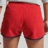Superdry VINTAGE LOGO COLLEGE - Shorts - Varsity Red