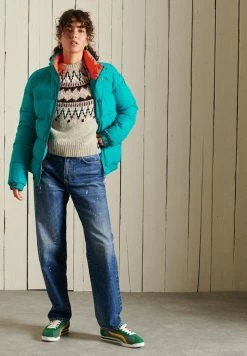 Superdry Jumper - Oatmeal Fairilsle