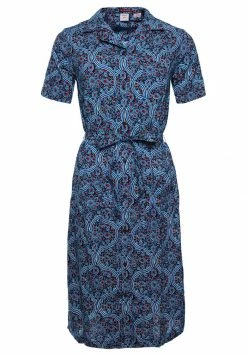 Superdry Shirt Dress - Navy Printed -Superdry Shop c758f77e879342feba22e34a47cd80fd