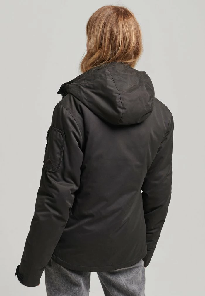 Superdry Light Jacket - Jet Black 3 Superdry Light Jacket - Jet Black - Image 3