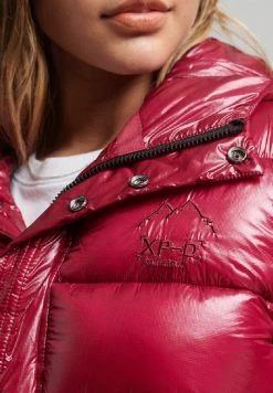 Superdry PUFFER - Winter Jacket - Dark Berry -Superdry Shop c773c98fb79f43ce8975f81352caa5ea