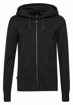 Superdry ESSENTIAL - Zip-up Sweatshirt - Tar Mega Marl -Superdry Shop c7856b7d6b584d699105da0e4ff0a8db