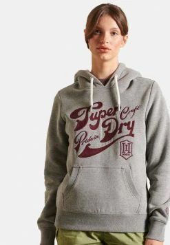 Superdry Hoodie - Dark Marl