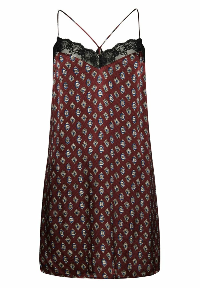 Superdry TRIM MINI SLIP - Day Dress - Kasbah Geo Red 6 Superdry TRIM MINI SLIP - Day Dress - Kasbah Geo Red - Image 6