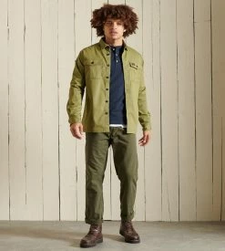 Superdry Long Sleeved Top - Trench Navy Marl