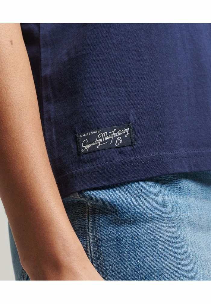 Superdry Top - Atlantic Navy 4 Superdry Top - Atlantic Navy - Image 4