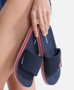 Superdry Pool Slides - Navy
