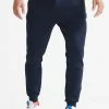 Superdry Tracksuit Bottoms - Navy Marl Dark Grey