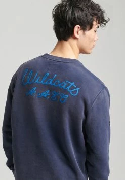 Superdry VINTAGE COLLEGIATE CREW - Sweatshirt - Rich Navy 7 Superdry VINTAGE COLLEGIATE CREW - Sweatshirt - Rich Navy -Superdry Shop c91c94968aea4149b470cce5e8c8af54