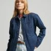 Superdry VINTAGE - Button-down Blouse - Nautical Navy