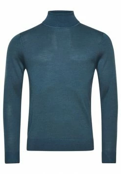 Superdry ROLL NECK - Jumper - Dry Slate Blue -Superdry Shop c981d063065b41fdb01b2bdc19155bc2