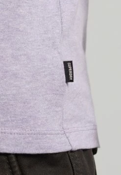 Superdry Basic T-shirt - Pale Lilac Marl -Superdry Shop c99386b3fd994e7281ceee4d90c578e0