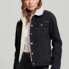 Superdry SHERPA - Winter Jacket - Ash Black
