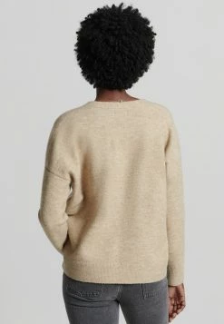 Superdry STUDIOS SLOUCH - Jumper - White Pepper -Superdry Shop ca77a08adcdb45fd80b3dc68bb771e09