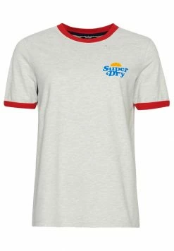 Superdry VINTAGE COOPER NOSTALGIA - Print T-shirt - Grey Marl Flare Red 7 Superdry VINTAGE COOPER NOSTALGIA - Print T-shirt - Grey Marl Flare Red -Superdry Shop ca9518f3c03f423a9e33e8989cd63c6e