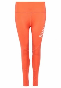 Superdry CORE - Leggings - Trousers - Hot Coral -Superdry Shop cac363a74fbd482e9a8844725a5ec1ac