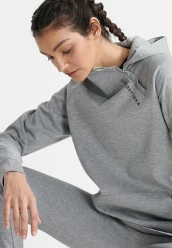 Superdry Hoodie - Grey Marl -Superdry Shop cad59f13f58f4f5aba696ad7daf6fbc7