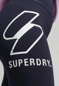 Superdry SPORTSTYLE LOGO CYCLING - Shorts - Deep Navy -Superdry Shop caffaa8f819c4aa4b1d0480261a9cc5f