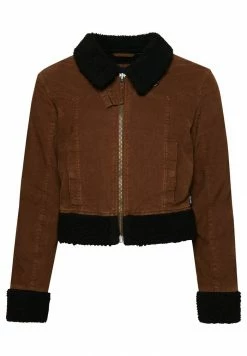 Superdry BORG LINED INDIE - Denim Jacket - Tobacco Brown -Superdry Shop cb14d94db847426a8cd0ea96998b0120