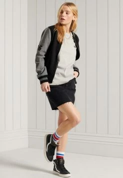 Superdry Denim Skirt - Jessy Black Vintage