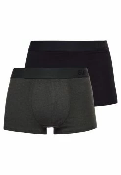Superdry ORGANIC COTTON DOUBLE PACK - Boxer Shorts - Black Olive -Superdry Shop cbba23791e4f4049ab89c8c3d25912fd