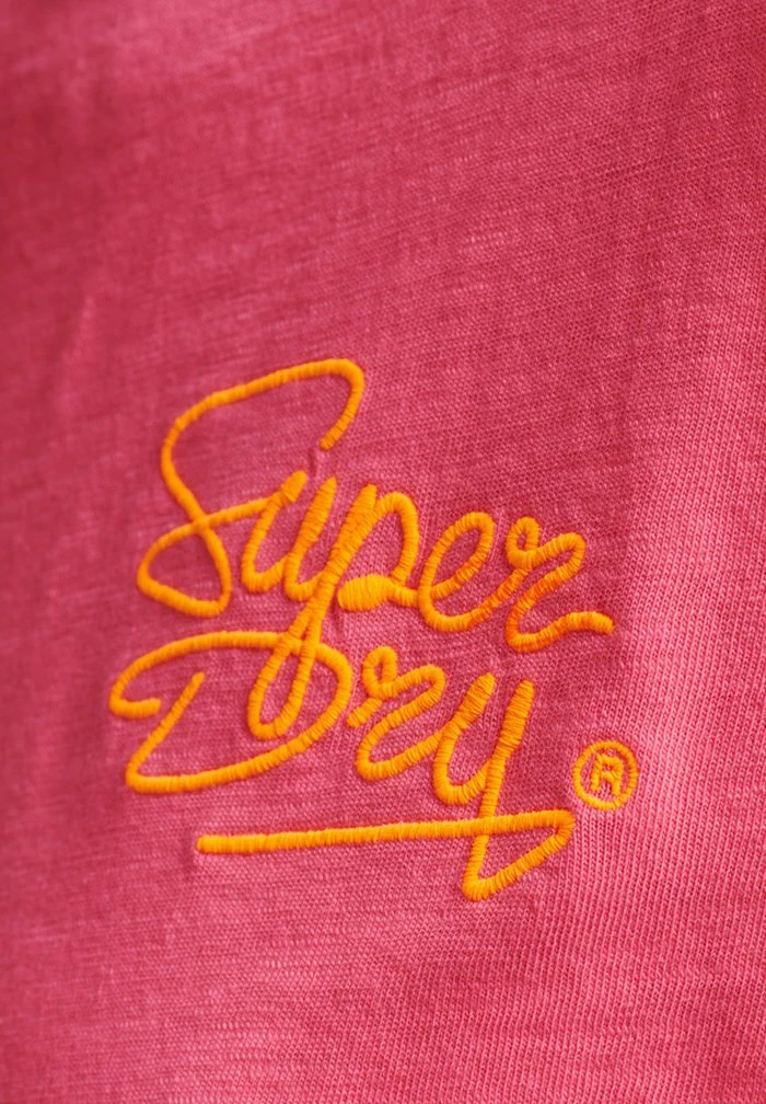 Superdry STYLE - Print T-shirt - Knockout Pink Slub 5 Superdry STYLE - Print T-shirt - Knockout Pink Slub - Image 5