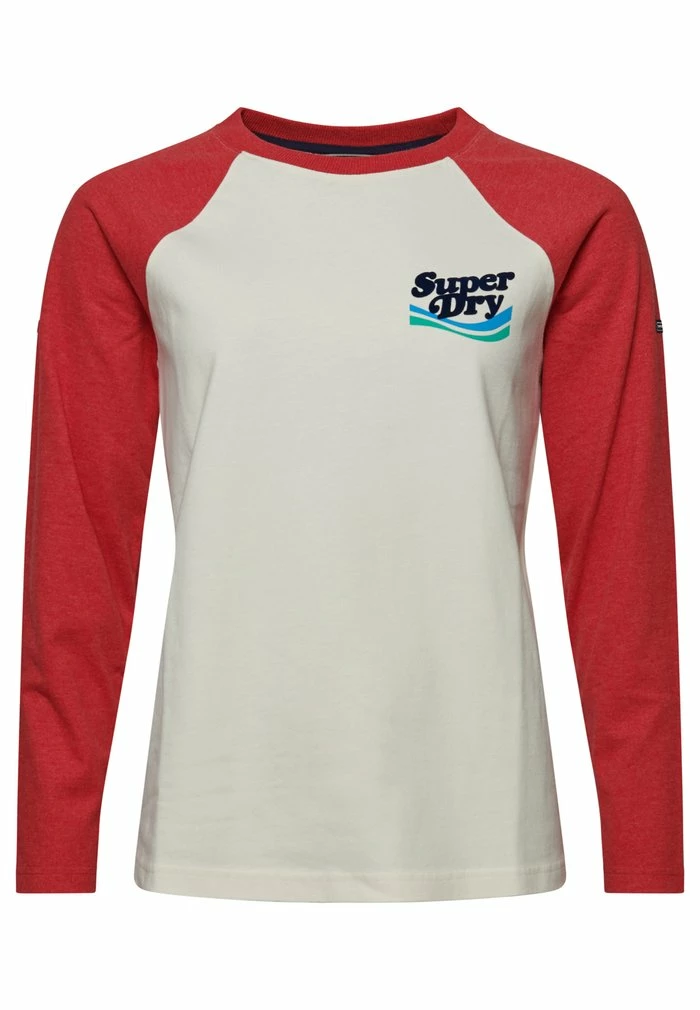 Superdry VINTAGE COOPER NOSTALGIA - Long Sleeved Top - Red 5 Superdry VINTAGE COOPER NOSTALGIA - Long Sleeved Top - Red - Image 5