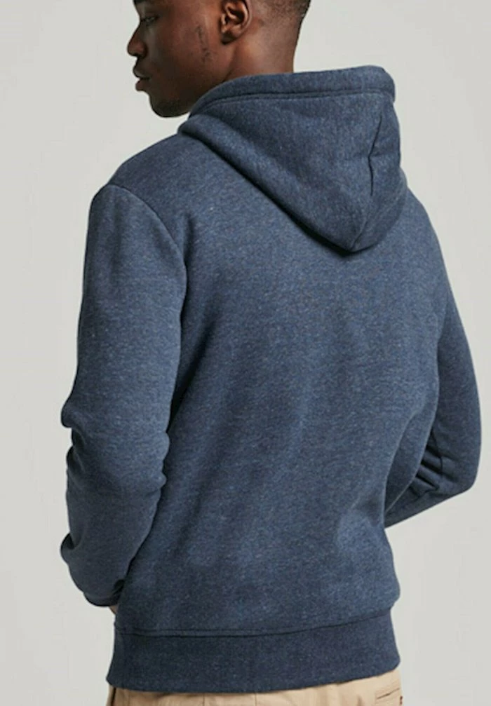 Superdry VINTAGE - Hoodie - Vintage Navy Marl 2 Superdry VINTAGE - Hoodie - Vintage Navy Marl - Image 2
